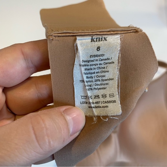 Size 6 KNIX nude wingwoman contour bra 32DD 34DD 32E - Picture 12 of 14